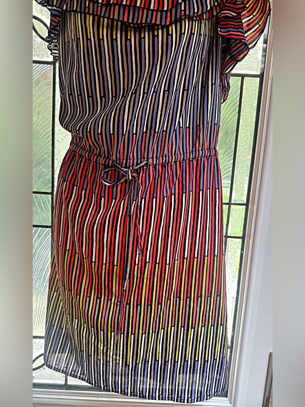 GAP Multicolor Striped Ruffle Sundress - Picture 4 of 8